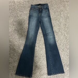 Buckle Black Boot Cut Women's Jeans